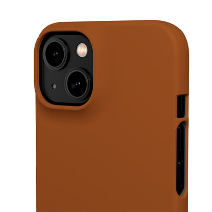 Saddle Brown iPhone 14 - Slim Phone Case