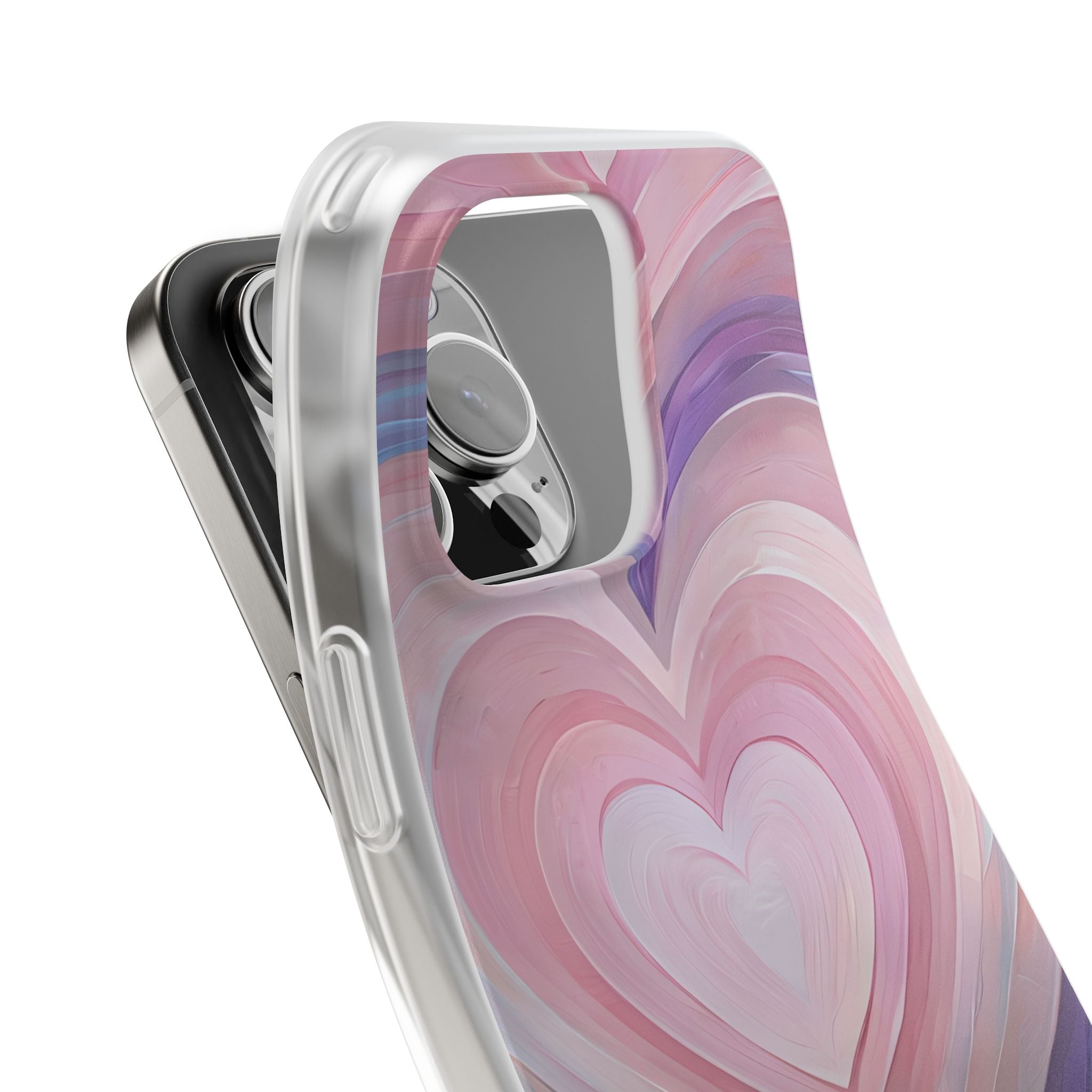 Radiant Heartbrush iPhone 16 Pro Max Case - Soft