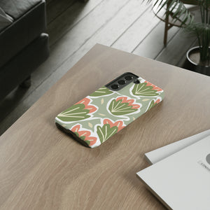 Earth Happy Flower - Protective Phone Case