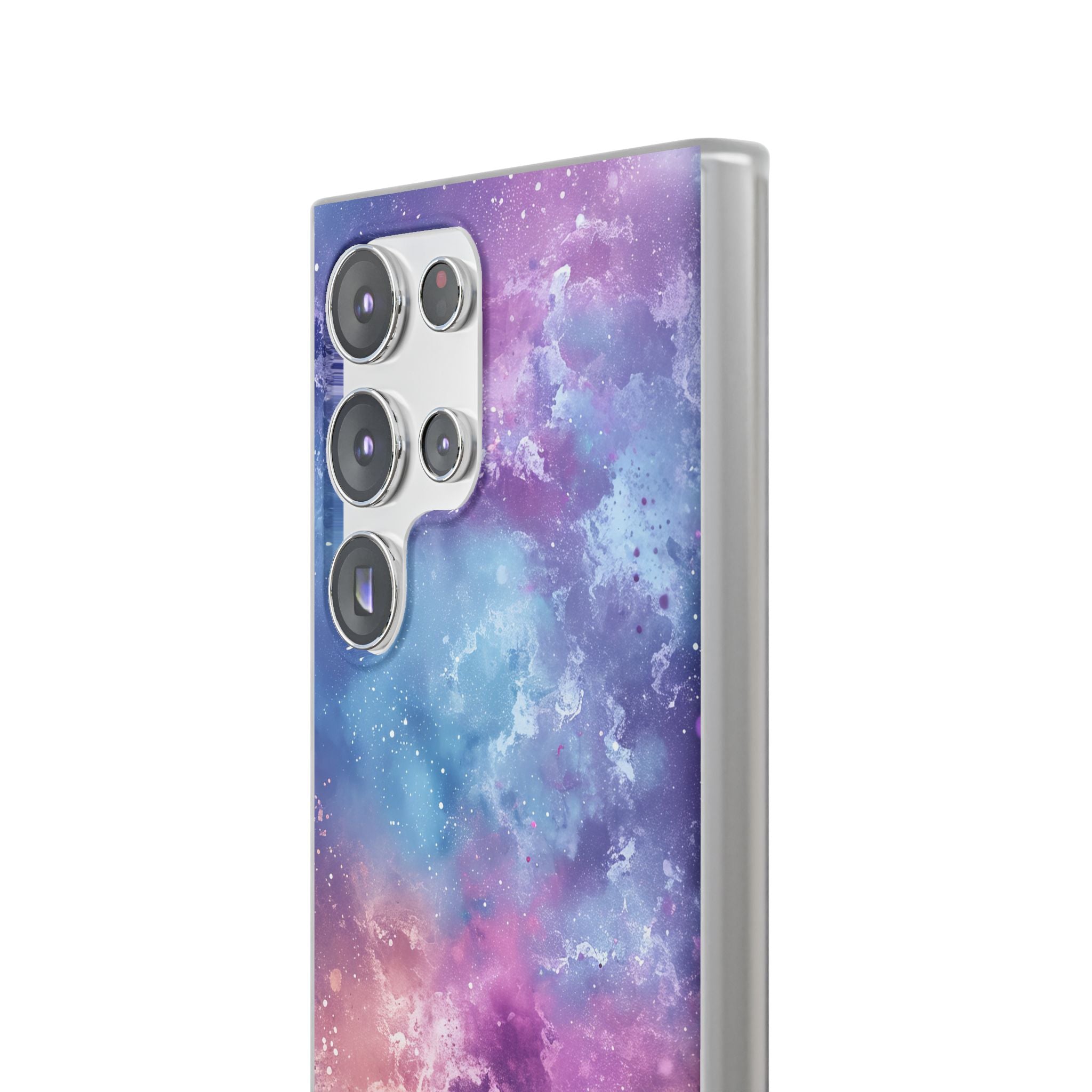 Cosmic Nebula Swirls - Flexi Samsung S23 Phone Case