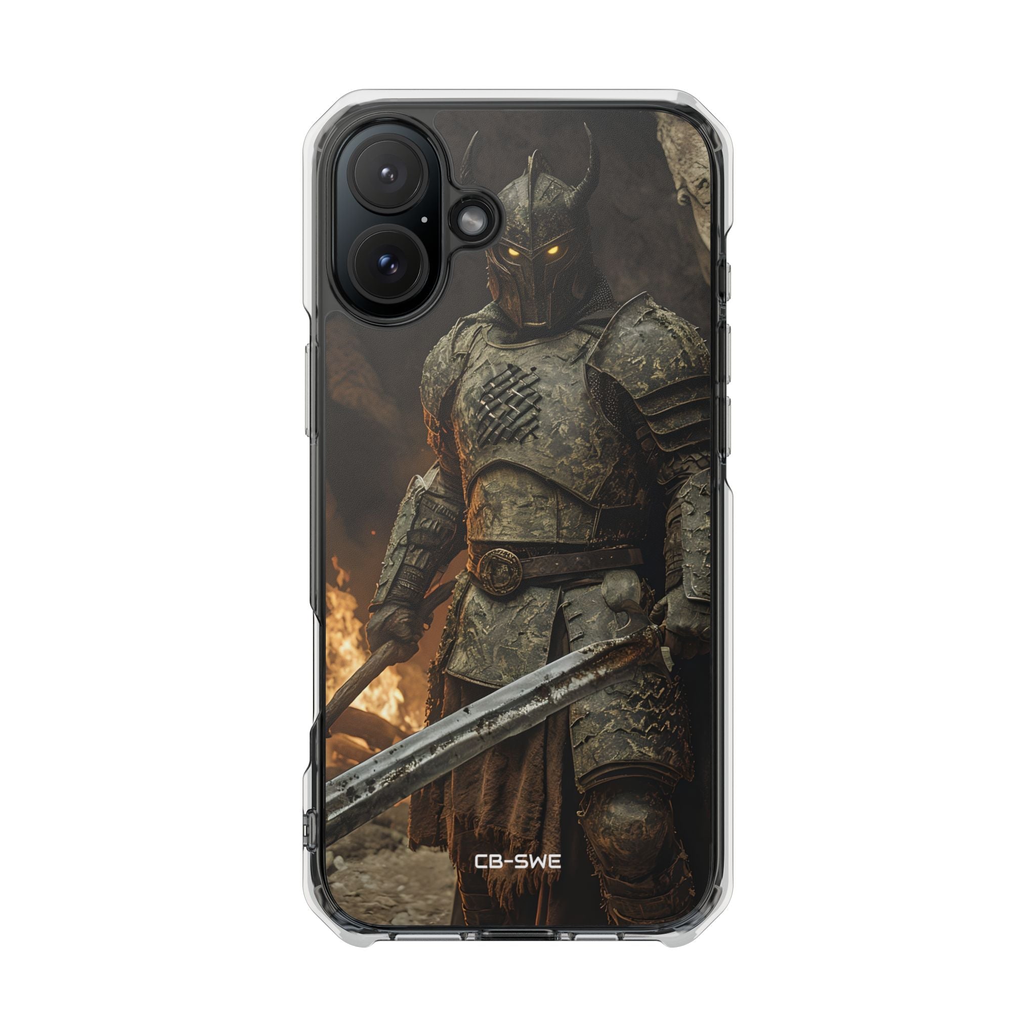 Mystic Warrior's Gaze iPhone Case - Impact