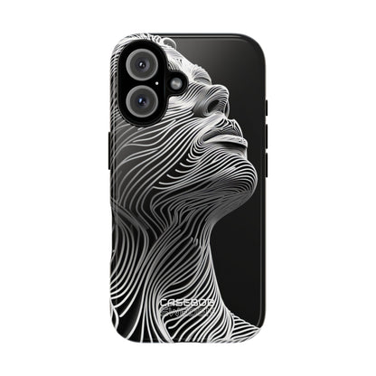 Fluid Face Lines iPhone 16 - Tough
