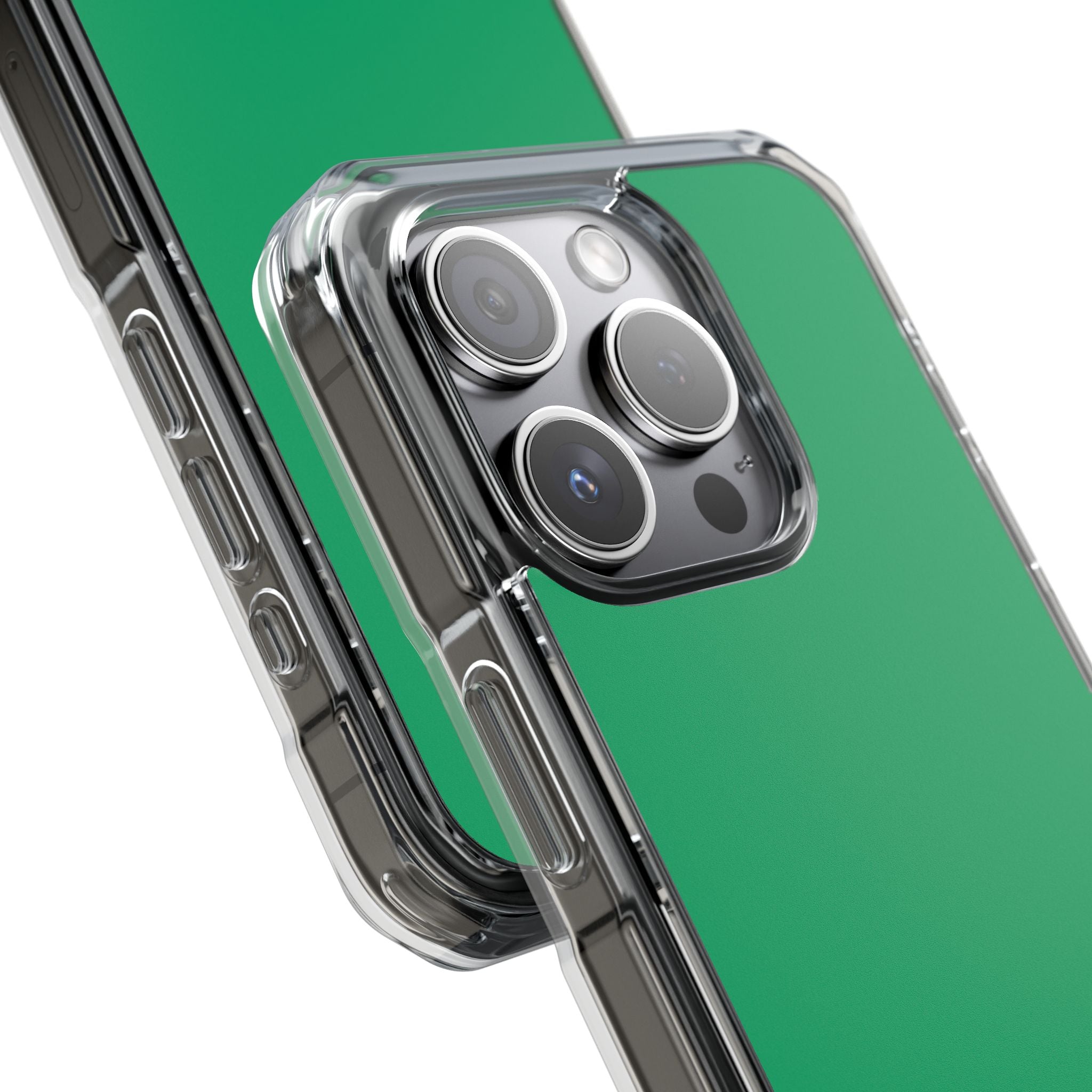 Jade Green - Clear Impact Case for iPhone