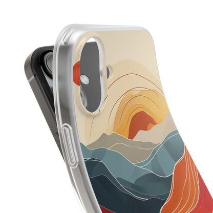 Sunlit Ridges iPhone 16 Plus Case - Soft