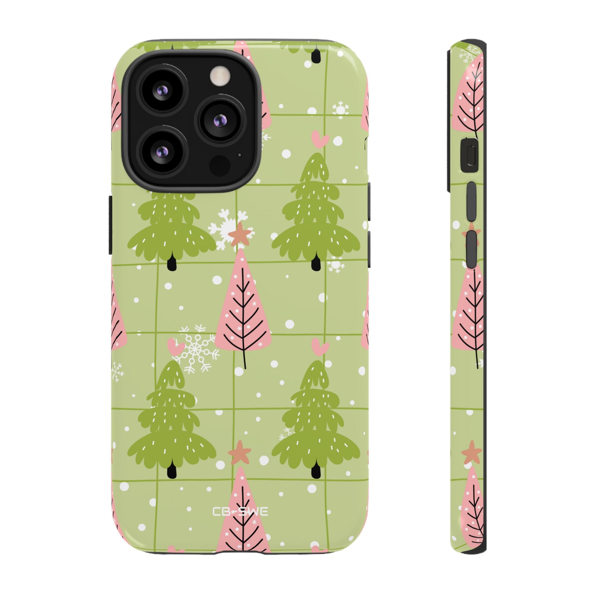 Whimsical Trees Dance - iPhone Case