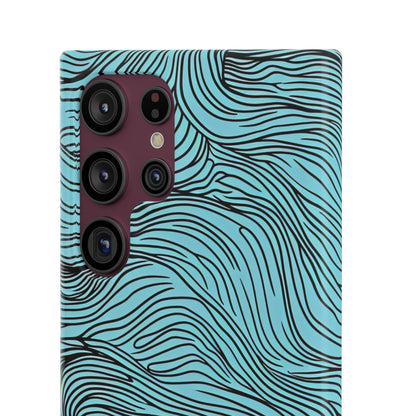 Wavy Serenity | Slim Phone Case for Samsung