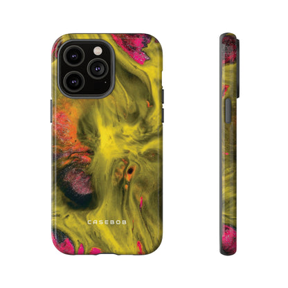 Yellow Ink Art - Protective Phone Case