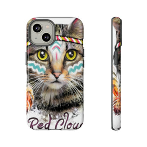 Red Cloud Cat - Protective Phone Case