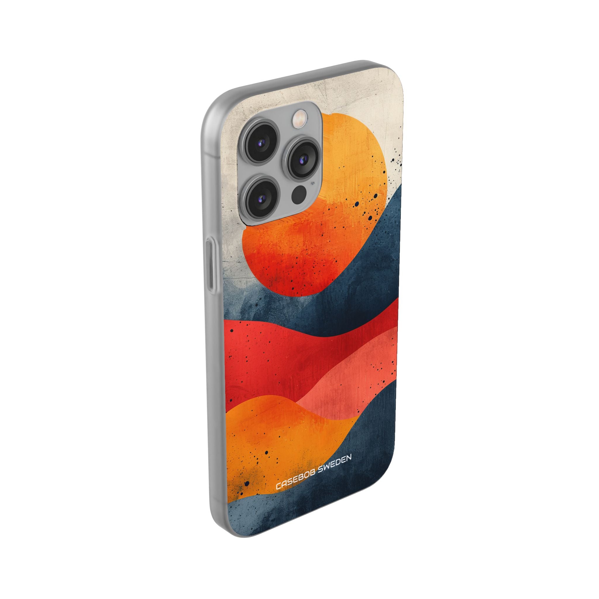 Sunburst Waves - Flexi iPhone 14 Phone Case