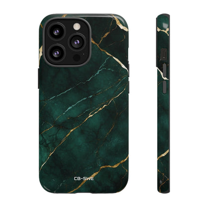 Emerald Veins Flow - iPhone Case