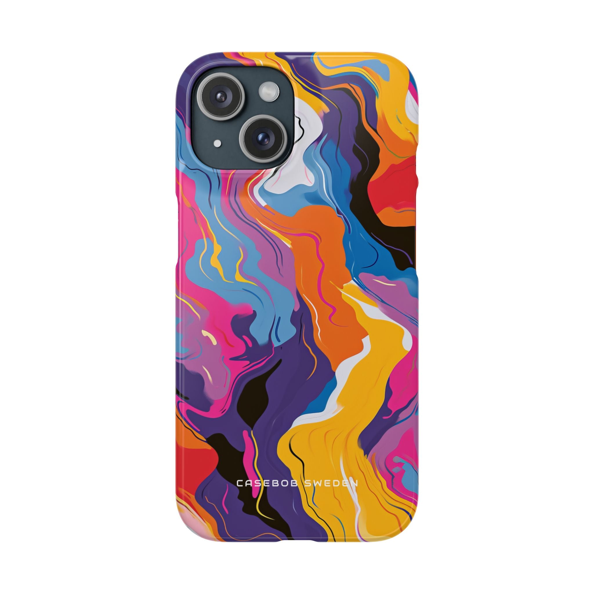 Vortex Colorwave iPhone 15 - Slim Phone Case