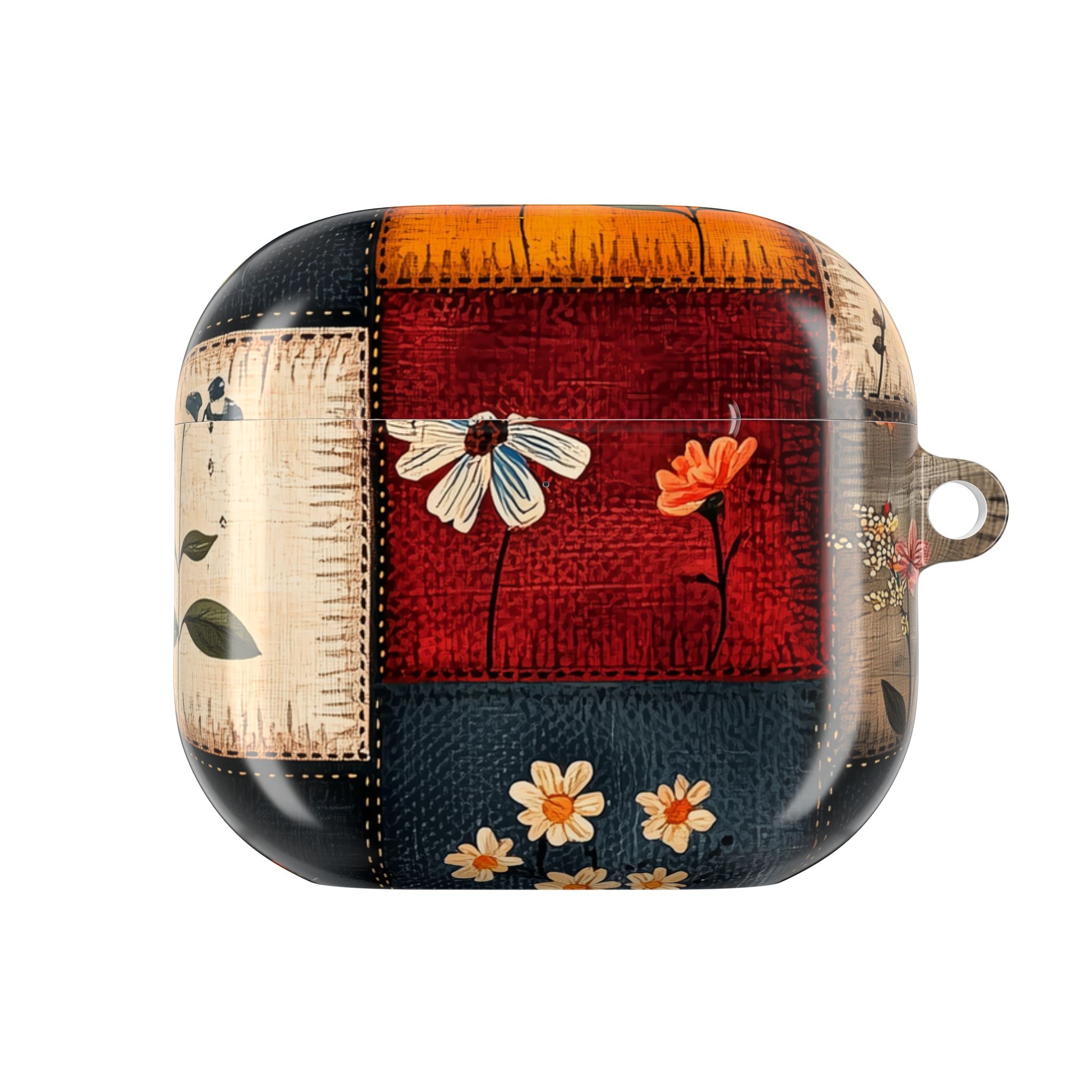 Patchwork Blooms - AirPods Case