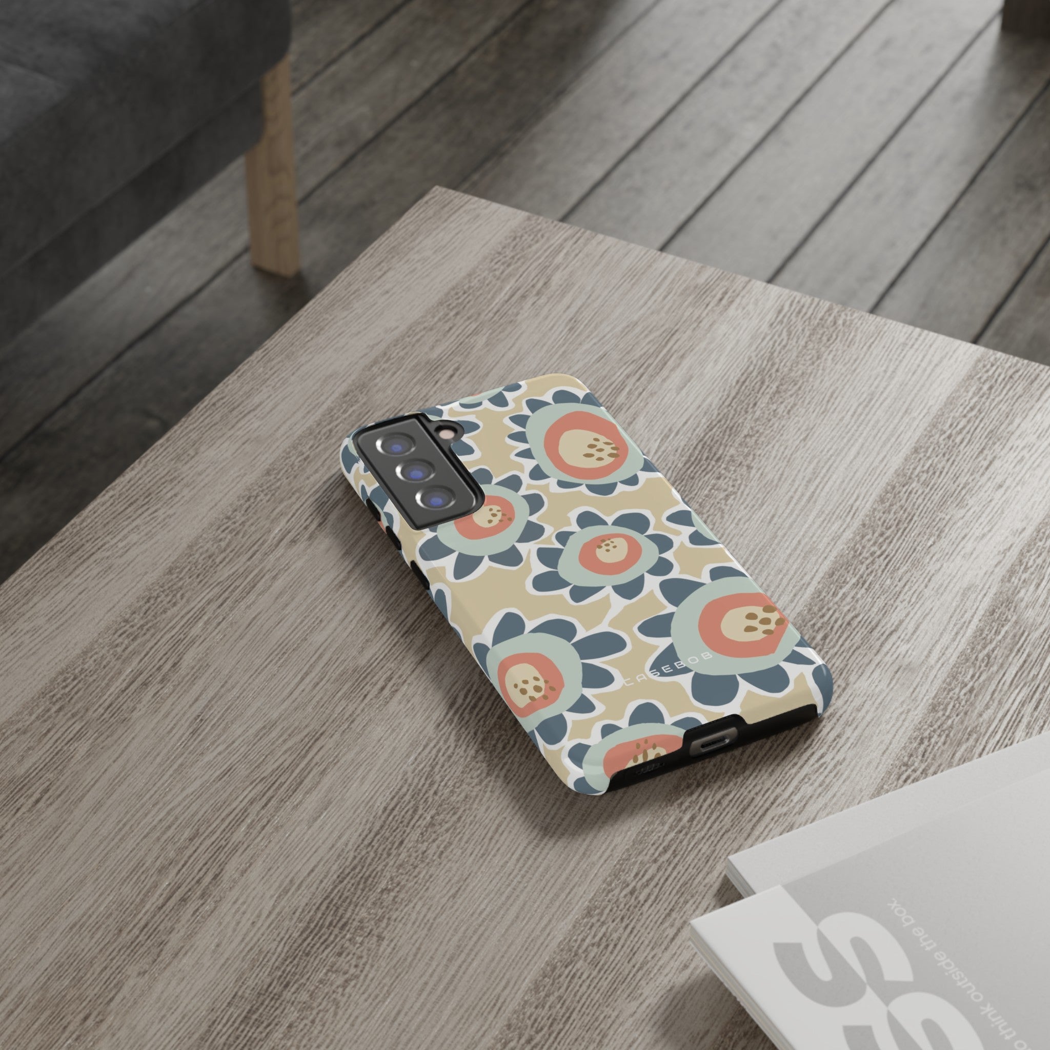 Pastel Happy Flower Phone Case - Protective Phone Case