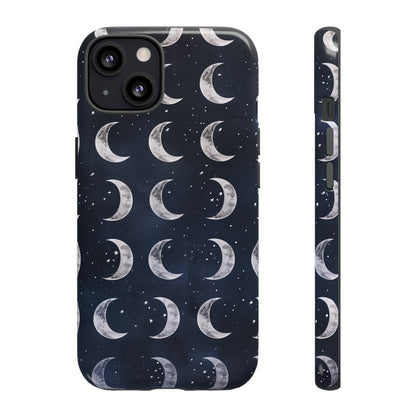 Moonlit Phases Reverie - Protective Phone Case