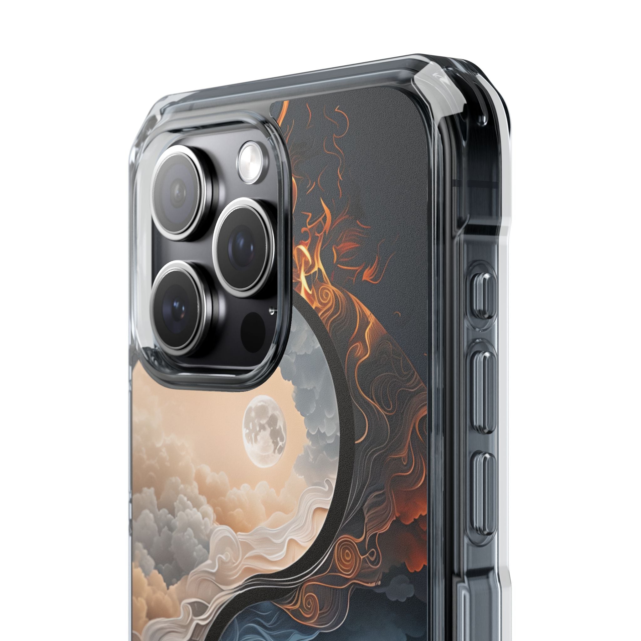 Moonlit Elemental Harmony iPhone Case - Impact