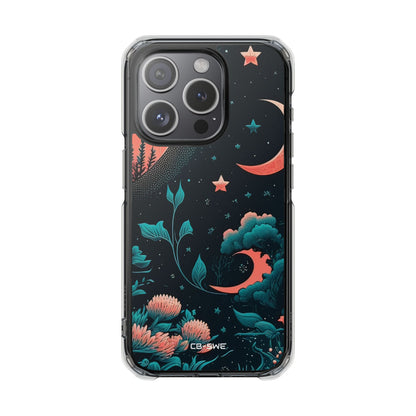Cosmic Floral Dreams iPhone Case - Impact