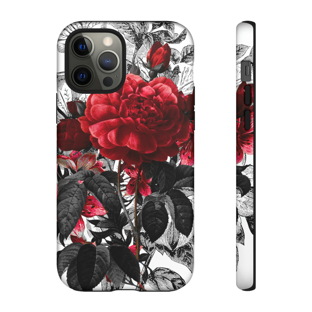 Grunicked Gothic Flower - Protective Phone Case