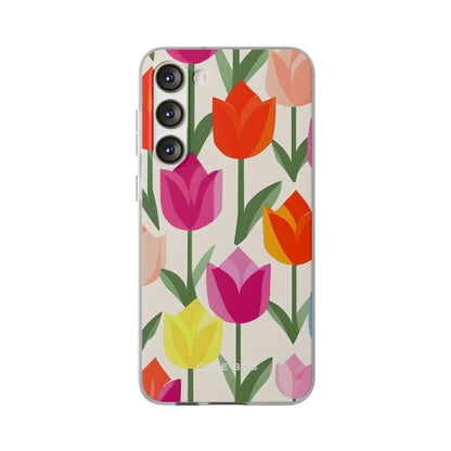Tulip Harmony Green Samsung S23 Plus - Soft Case