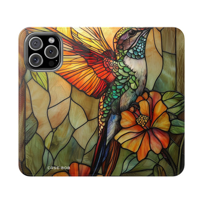 Hummingbird Radiance - iPhone 16 Max Case - Wallet