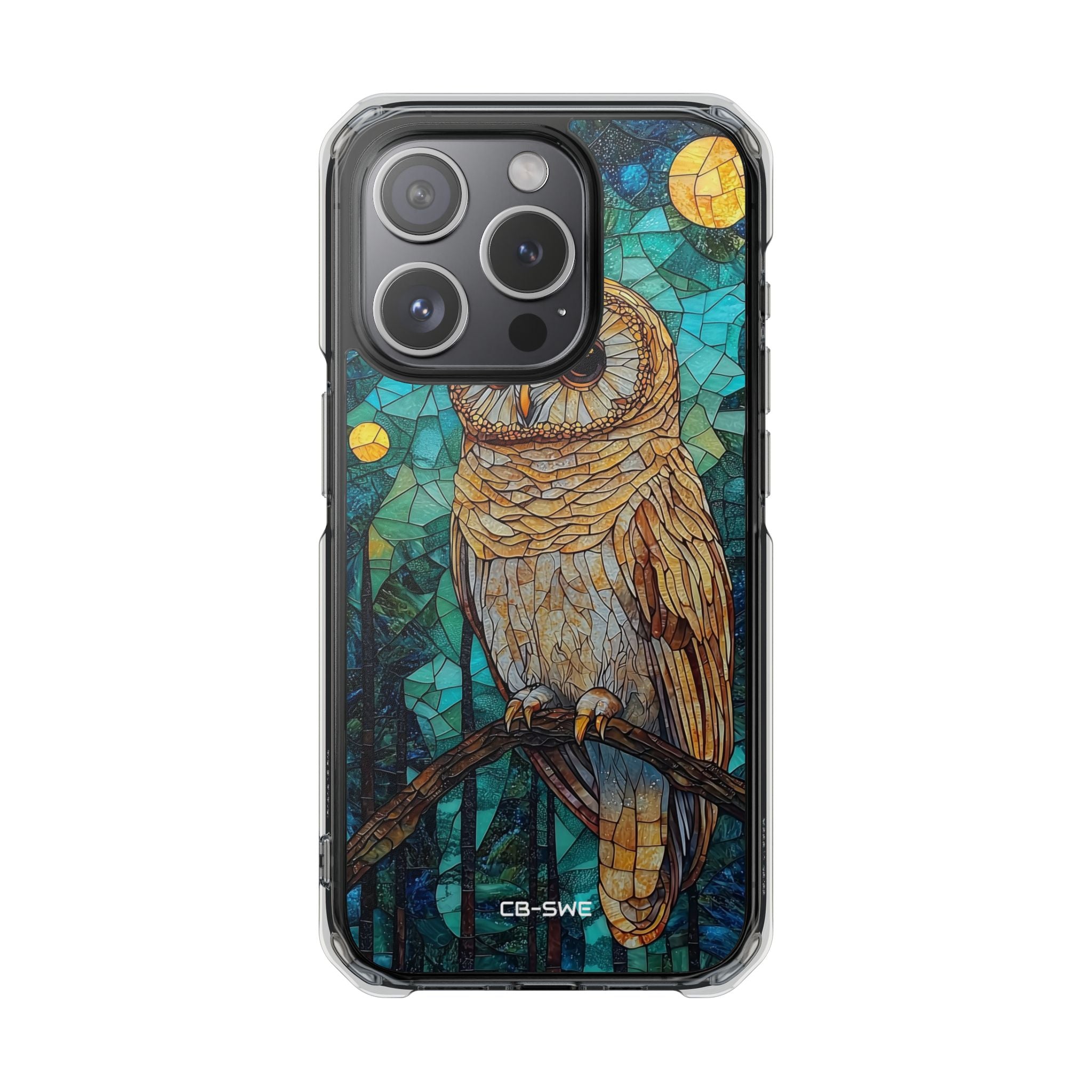 Celestial Owl Gaze iPhone Case - Impact