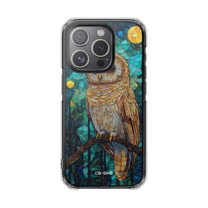 Celestial Owl Gaze iPhone Case - Impact