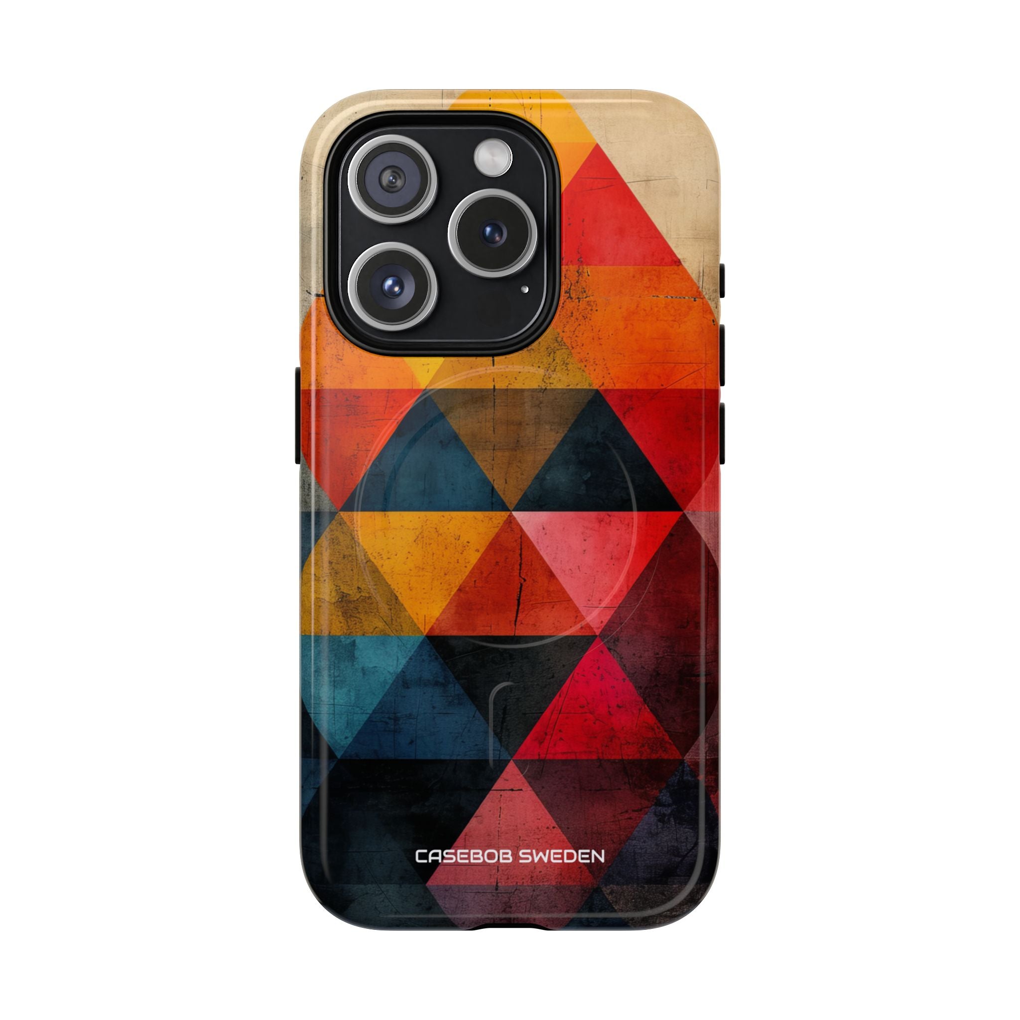 Geometric Energy - Tough + MagSafe® iPhone 15 Phone Case