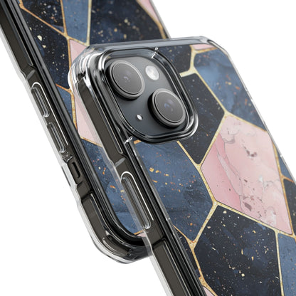 Golden Mosaic iPhone 15 Case - Impact