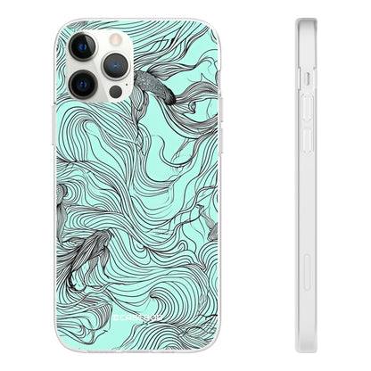 Aqua Serenity | Flexible Phone Case for iPhone