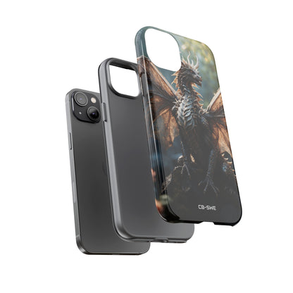 Majestic Dragon Glows - iPhone Case