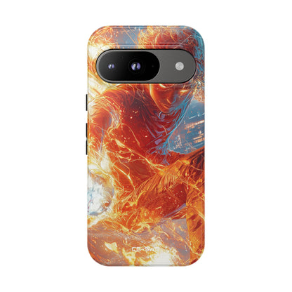 Flames Dance Wildly - Google Pixel Case