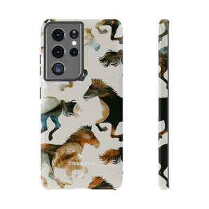 Tie Dye Horses - Protective Phone Case