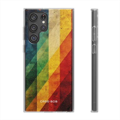 Diagonal Spectrum Samsung S22 Ultra Case - Soft