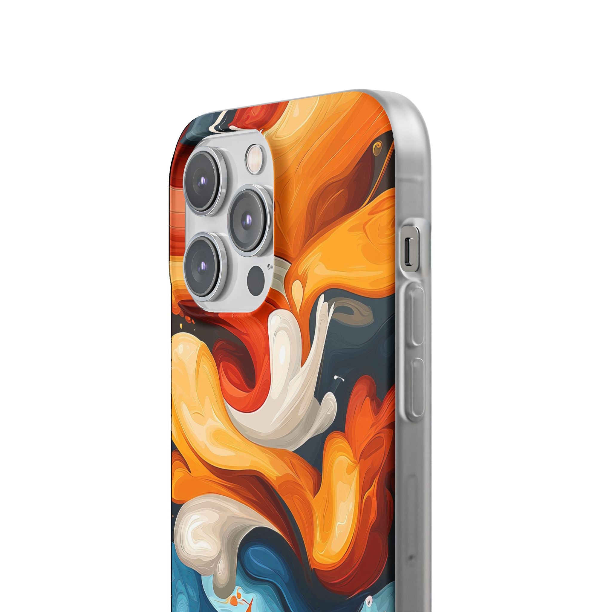 Crimson Ribbon iPhone 14 Pro Max Case - Soft