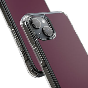 Old Mauve | Handyhülle für iPhone (Clear Impact Case - Magnetisch)