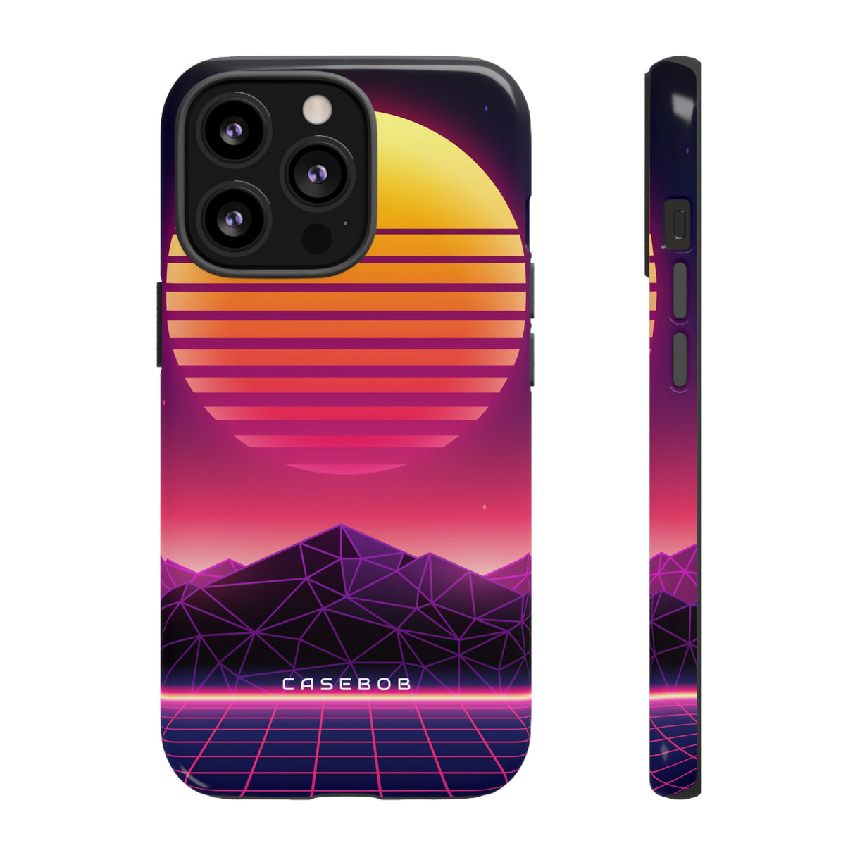 Retro Futurism Art iPhone Case |Tough|