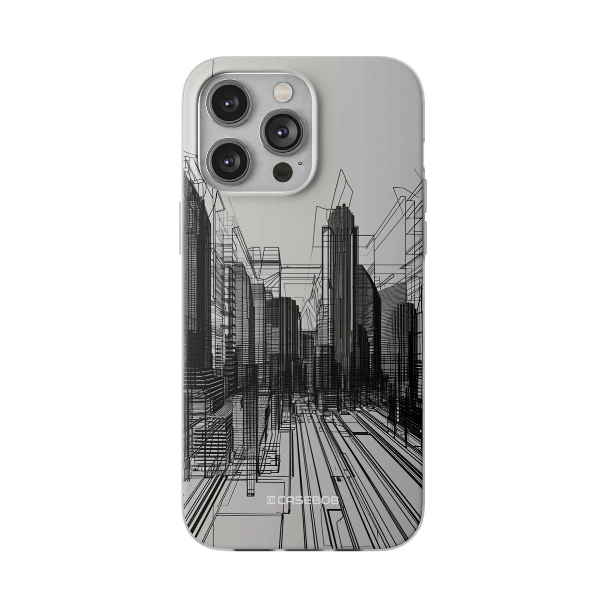 Urban Wireframe | Flexible Phone Case for iPhone