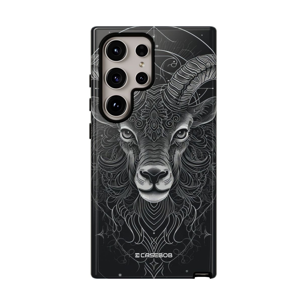 Mystical Ram: Surreal Celestial Design - For Samsung S24