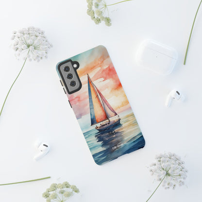 Sailboat Glides Calm - Samsung Case