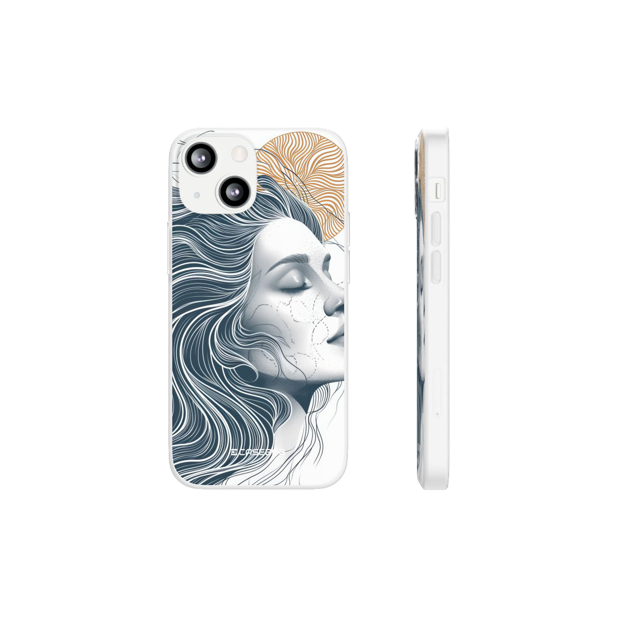 Serene Abstraction | Flexible Phone Case for iPhone