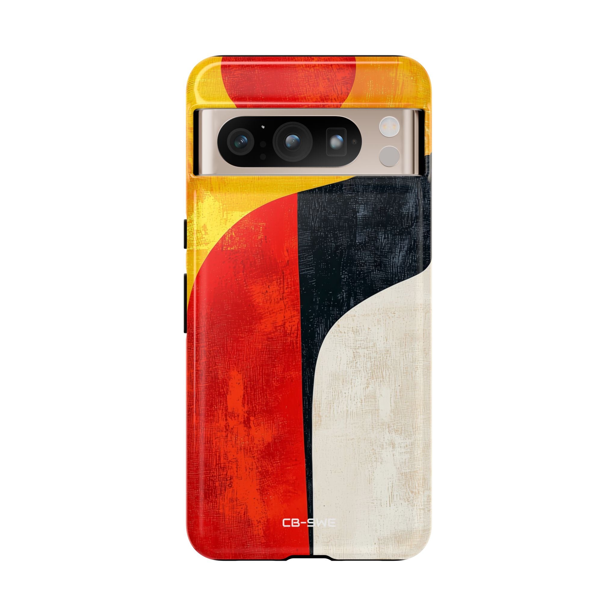 Vibrant Flowing Shapes - Google Pixel Case