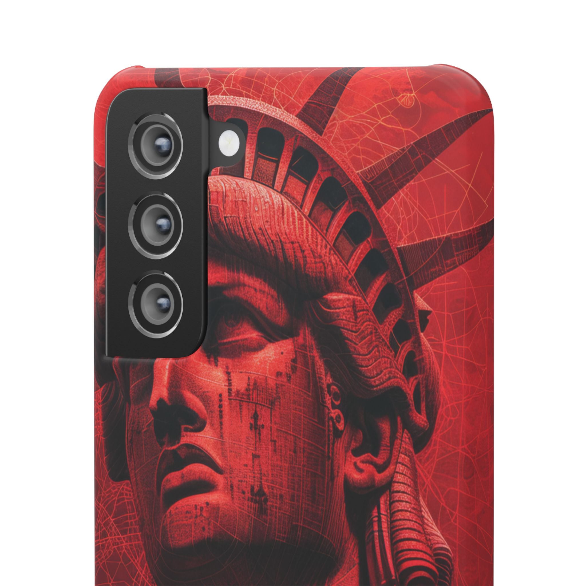 Zen Red Liberty Vision Samsung S21 - Slim Phone Case