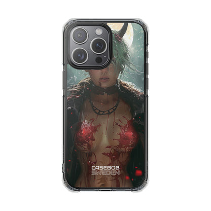 Moonlit Horned Beauty iPhone 15 - Impact Clear+
