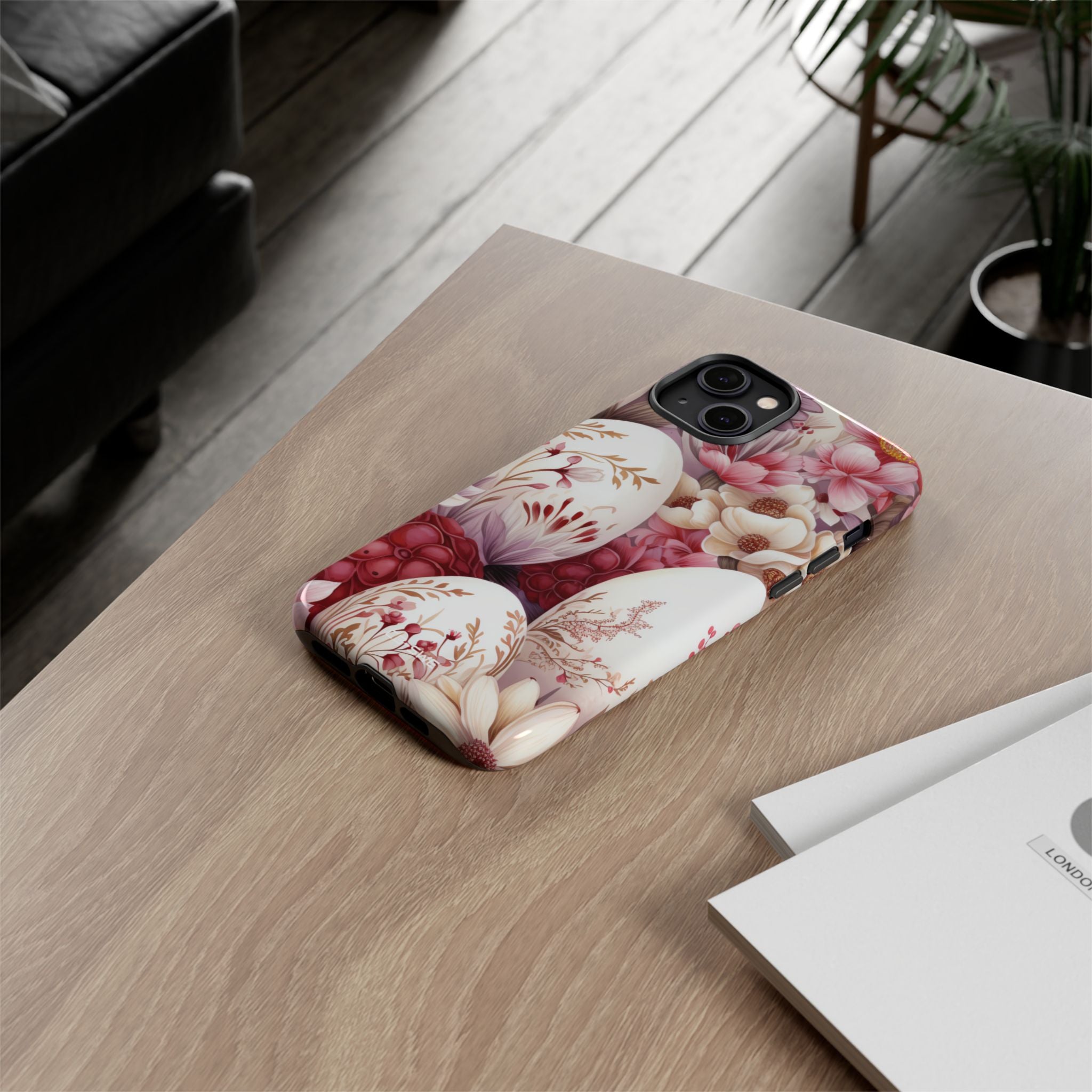 Floral Eggs Bloom - iPhone Case