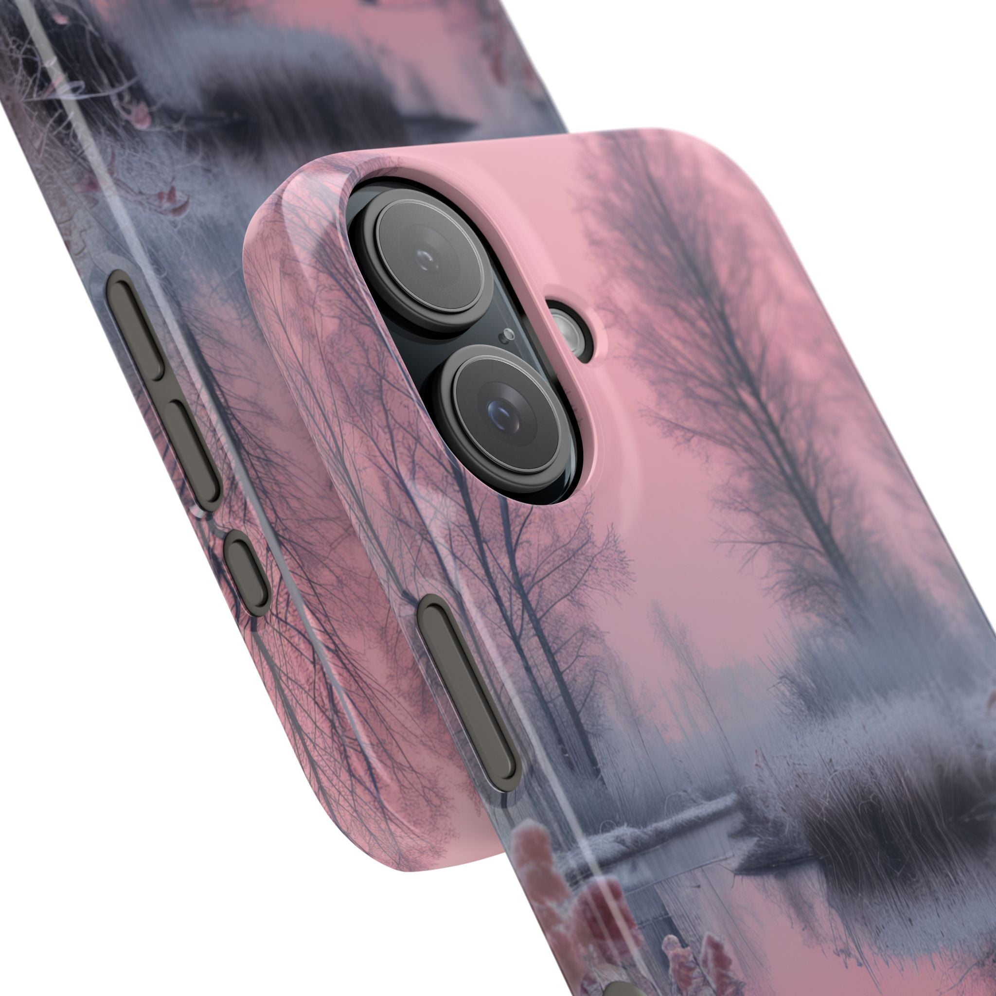 Pink Serenity Case - Slim iPhone 16 Phone Case