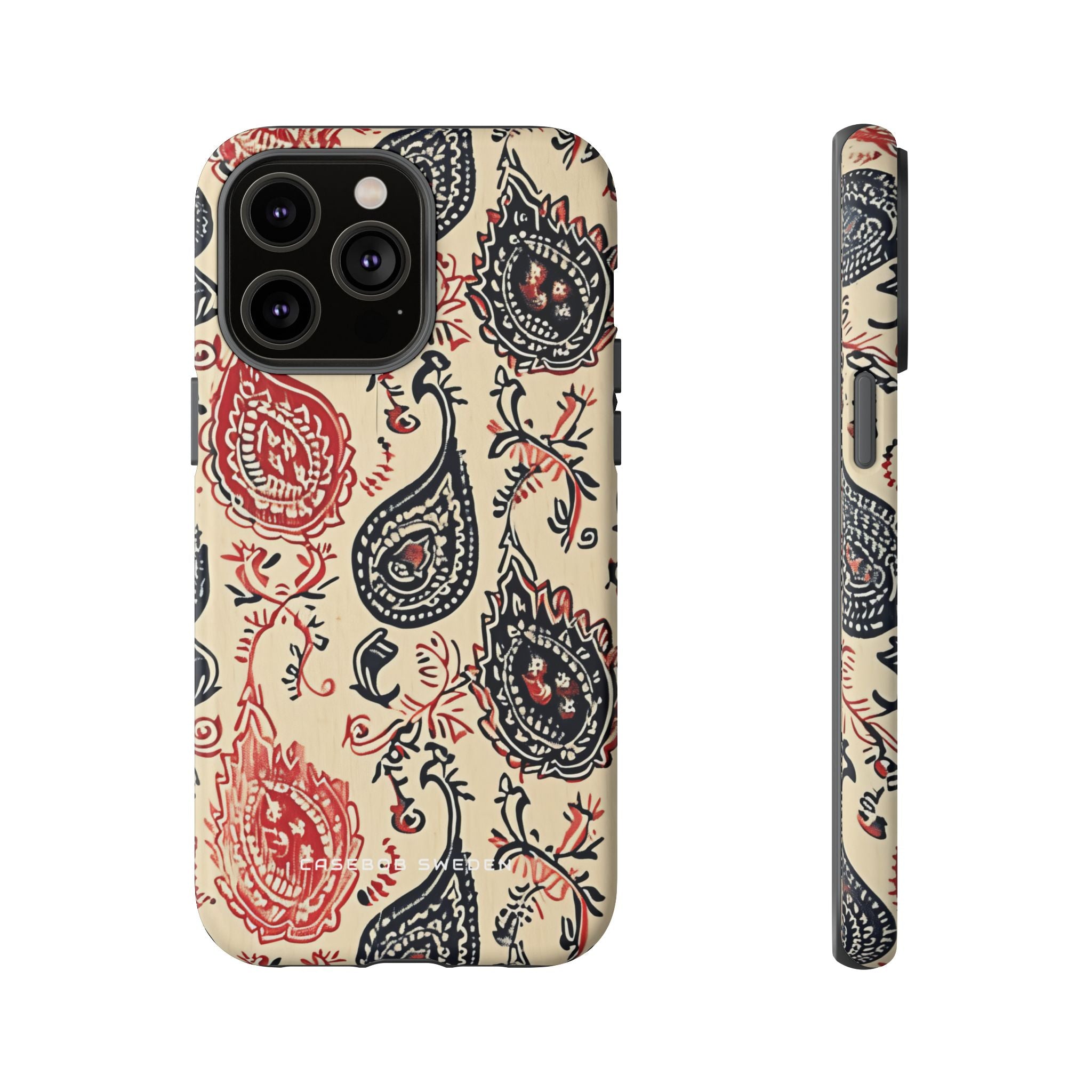 Vintage Paisley Elegance iPhone 14 - Tough Phone Case