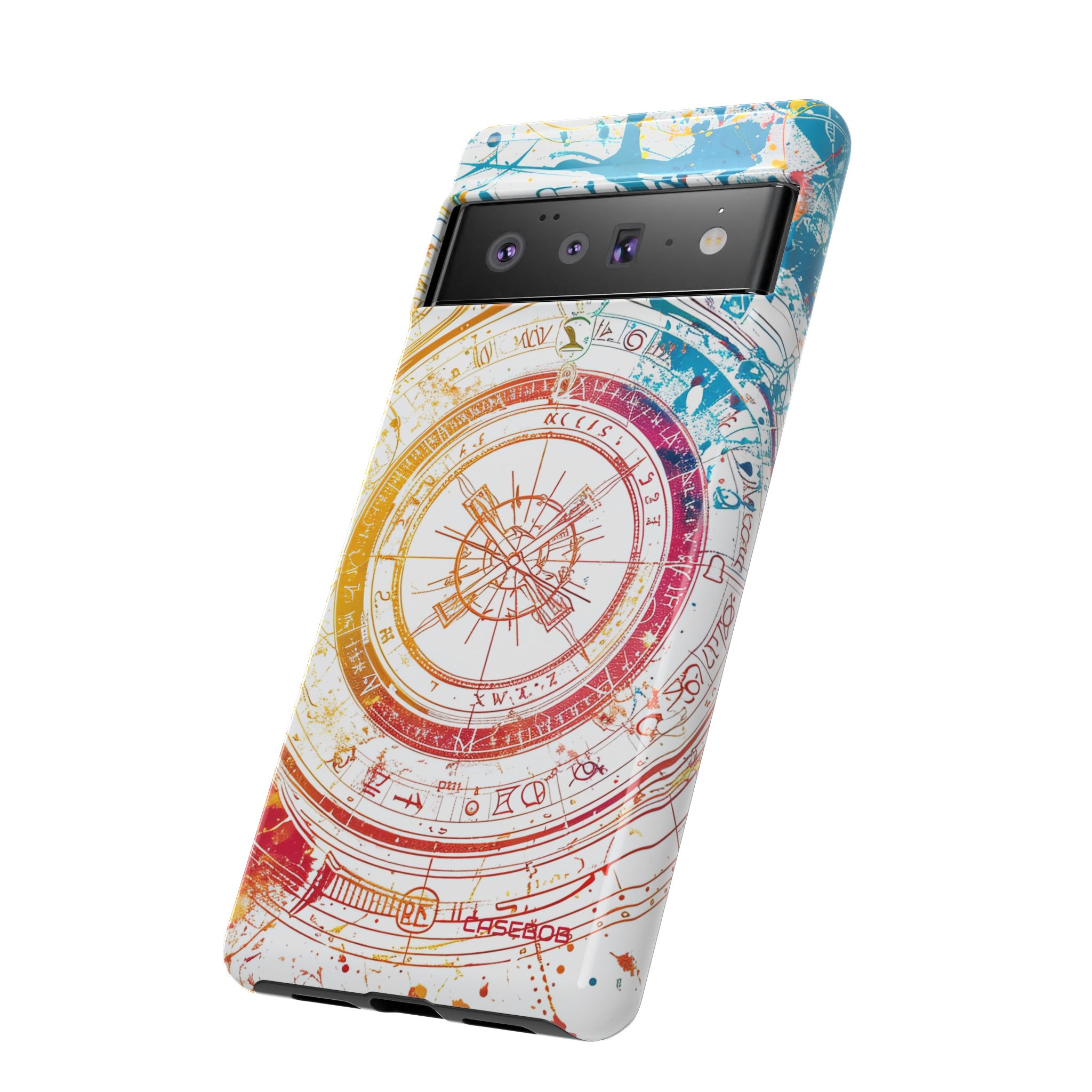 Astrological Wheel Wonders - Protective Phone Case