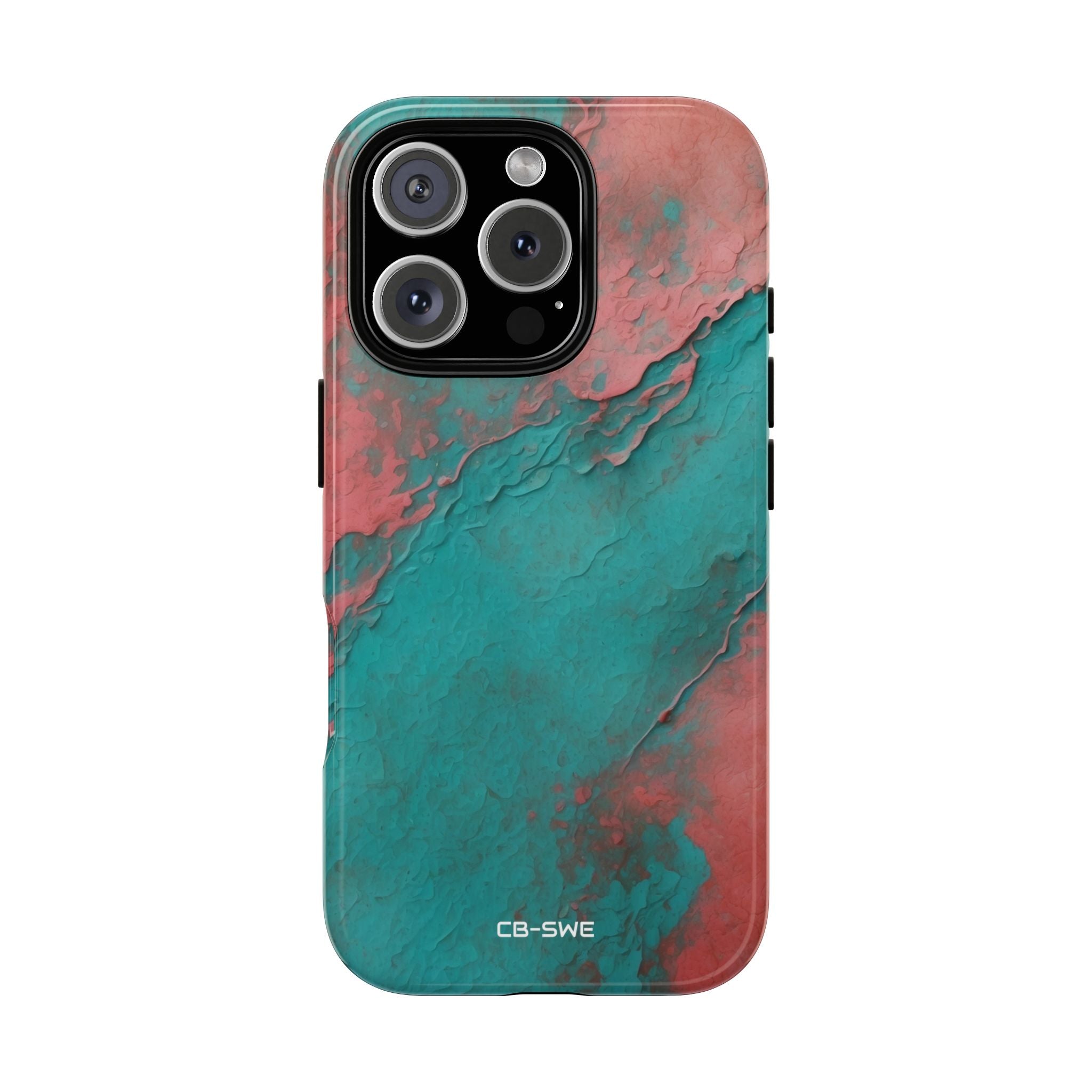 Turbulent Coral Flow - iPhone Case