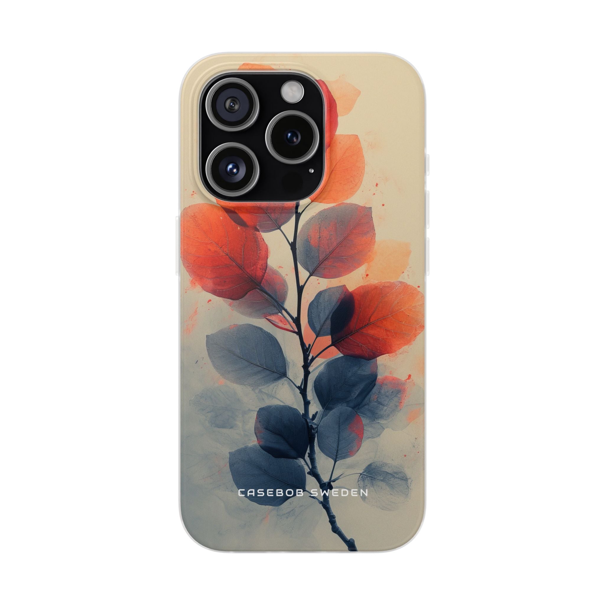 Ethereal Leaf Harmony iPhone 15 - Flexi Phone Case