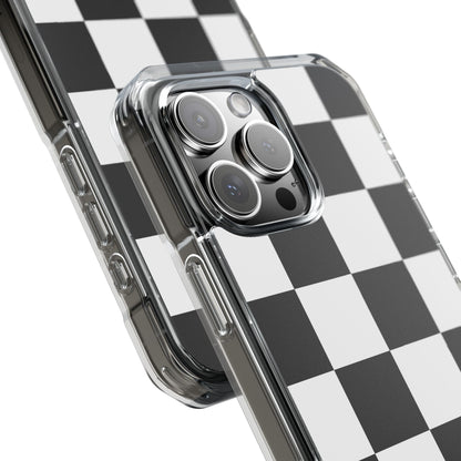 Symmetry In Squares iPhone Case - Impact