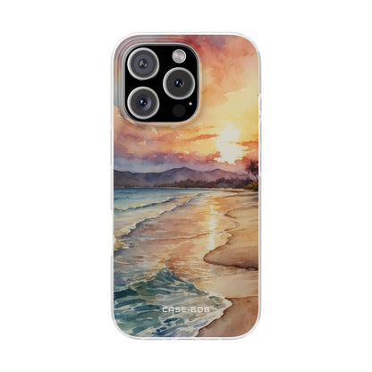 Sunset Reflection iPhone 16 Pro Case - Soft